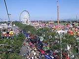 Orange County Fair Skyride Panorama